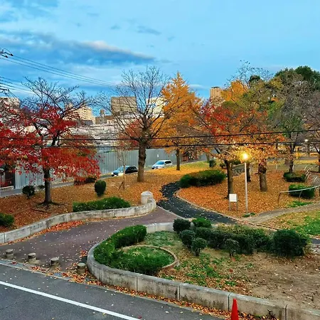 Sakura Retreat 2-近难波日本桥-全新一户建3层独立豪华别墅-提供免费停车位-阳台可烧烤-4卧2卫2浴-10人入住可-Jr环状线芦原桥站步行3分钟-3