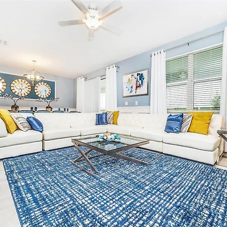 9Br Luxury Villa Private Pool Near Disney-3