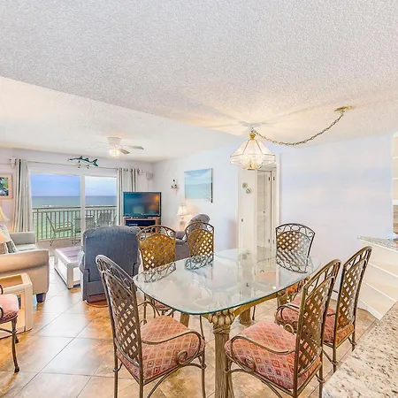 Direct Beachfront Top Floor Sleeps 10 Heated Pool 605-2