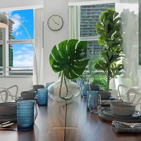 Luxury Brickell 3Bd Free Parking - Pool - Bay View-3