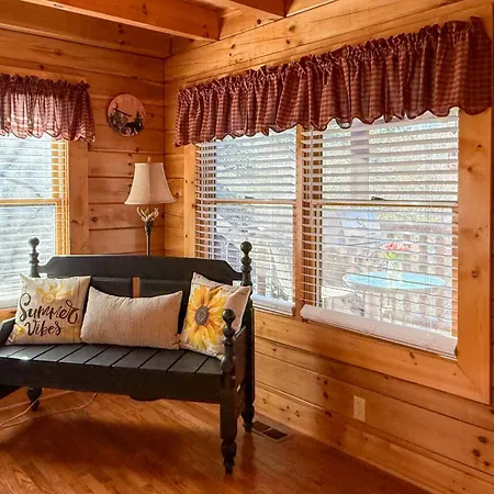 Romantic Cabin With Hot Tub In Pigeon Forge!-3