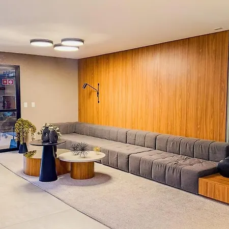 Estudio Premium Com Area De Lazer Estilo Resort-3