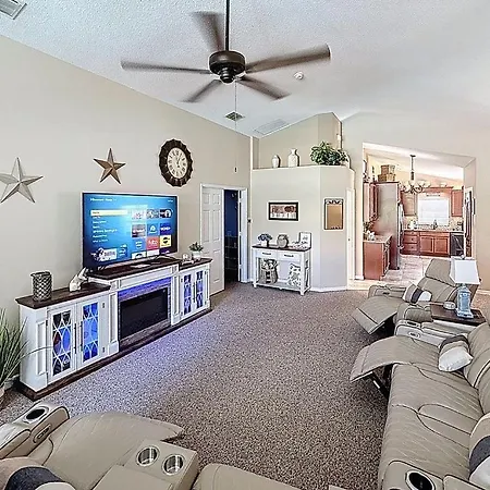 Sunny Oaks Poolside, Pool Spa Games,4M To Disney-3