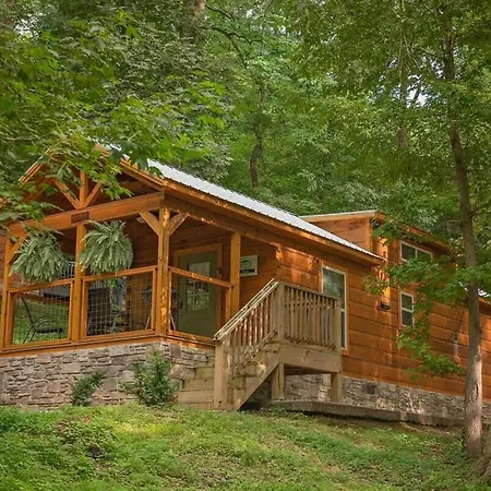 Nana Cabin Tiny Log Home Comfort In Rustic Bliss-3