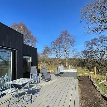 Cadderlie Cabin - Luxury Woodland Escape With Hot Tub Near Oban-2