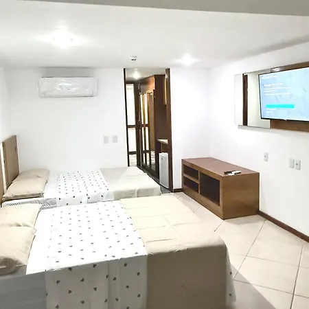 Premium Flat At Sol Vitoria Marina 4 Hospedes-2