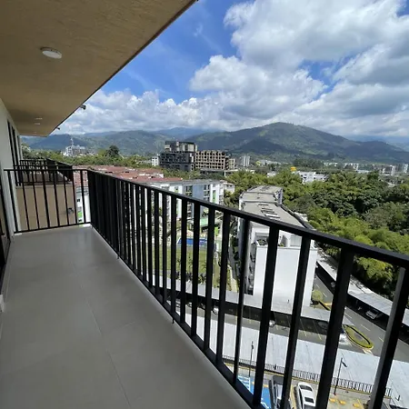 Moderno Apartamento Con Vista A La Cordillera-2
