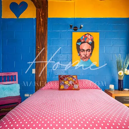 Frida Inspired Oceanview Old Town, Centro Vallarta Heritage House-3