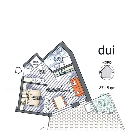 Apartment Dui Residence Bun Ste-3