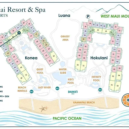 Honua Kai Villas Ocean View 6 Bedroom Sleeps 18 Great For Families Complimentary Car With 6 Nights Hkk Ml-1442 By Kbm-3