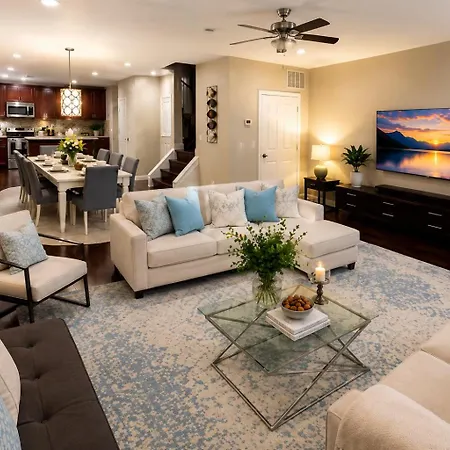 Grand Dc Group Retreat - Sleeps 22 6Br Free Private Parking-2