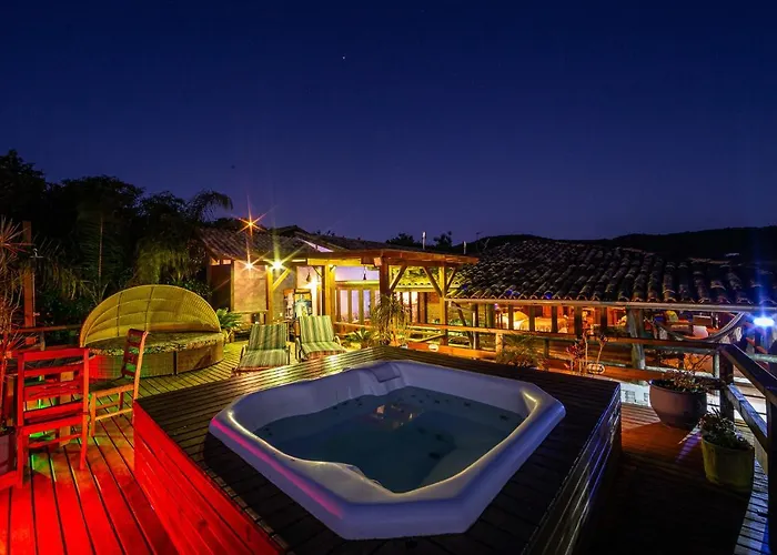 Ibiraquera Guest House Villa Com Piscina E Jacuzzi Praia do Rosa