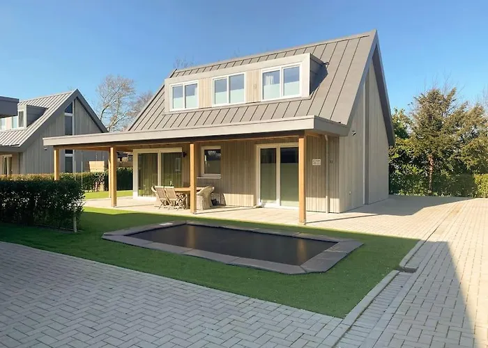 Villa Maroma Regal Veerse Meer, Gratis 4 E-Bikes, Gratis Laden Ev, Trampoline Kamperland