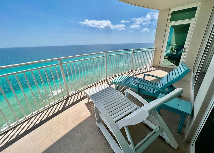 Aqua Resort! Beachfront, 3 Bedroom Condo! 2 Bedrooms Beach Front! Sleeps 7! Free Beach Chairs By Dolce Vita Getaways Pcb Panama Stadt