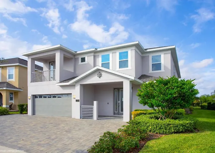 Stylish Family Home Private Pool/Spa 10Min Disneyworld Sleeps 22 Orlando