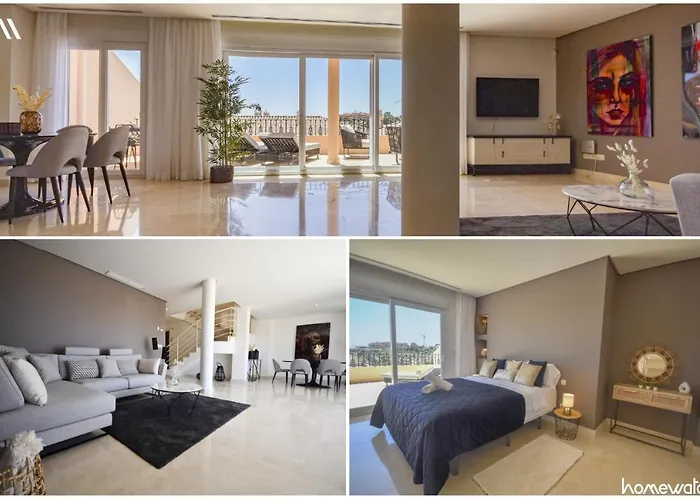Ferienwohnung Penthouse With Sea Views In Nueva Andalucia Marbella