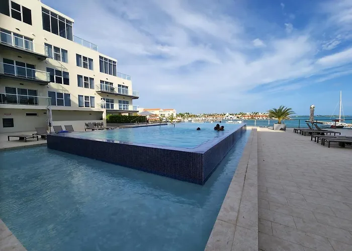 Ferienwohnung Aruba Dream Getaway 2Br/2Bt Ocean & Pool View Oranjestad