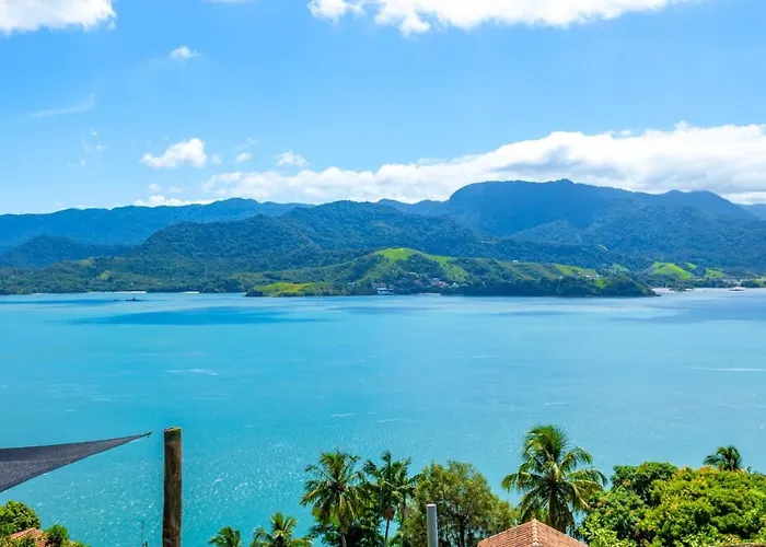 Cobertura Com Incrivel Vista De Cinema Para O Mar Ilhabela