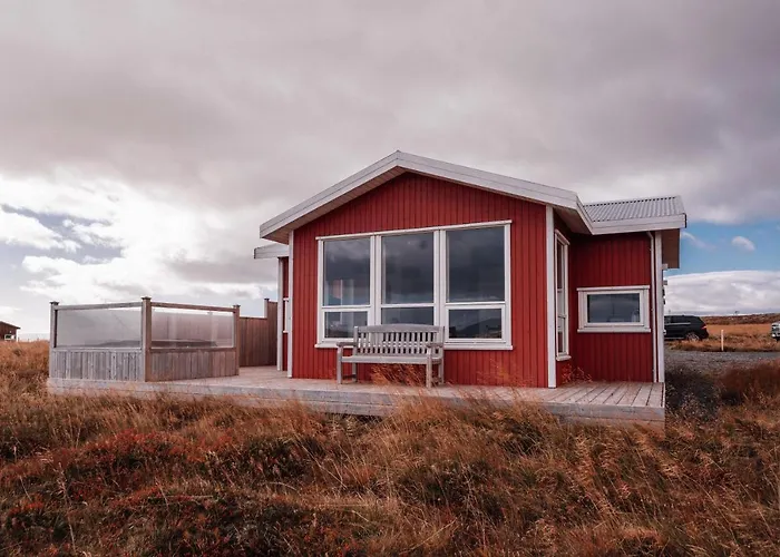 Blue View Cabin 1A With Private Hot Tub Reykholt 
