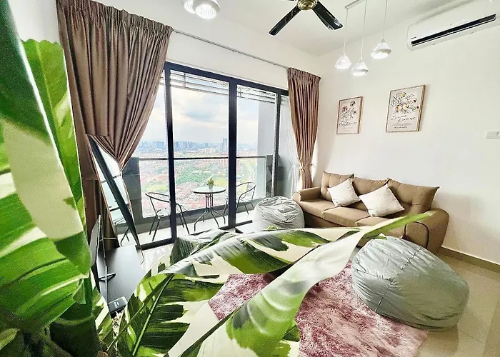 Cozy 1-7 Pax Sunway Pyramid 2Room Wifi Tv Balcony Petaling Jaya