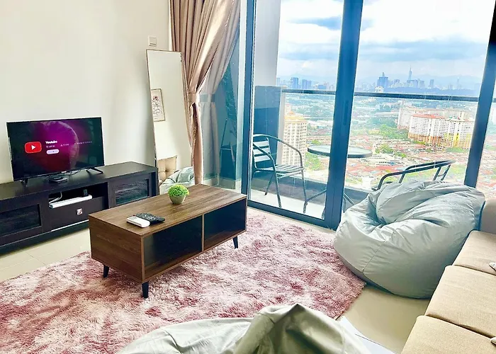 Cozy 1-7 Pax Sunway Pyramid 2Room Wifi Tv Balcony Petaling Jaya