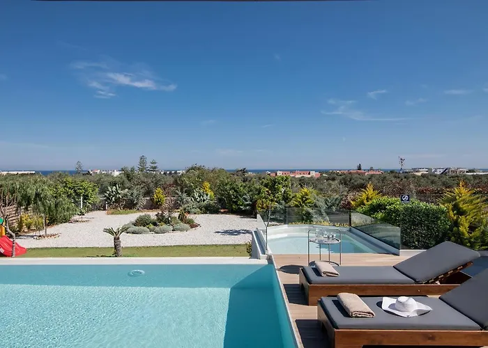 Alba Bianca Villa, Family Retreat With Heated Pool By Thinkvilla Limenas Chersonisou