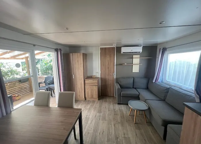 Mobilhome Camping 4 Etoiles Narbonne-Plage