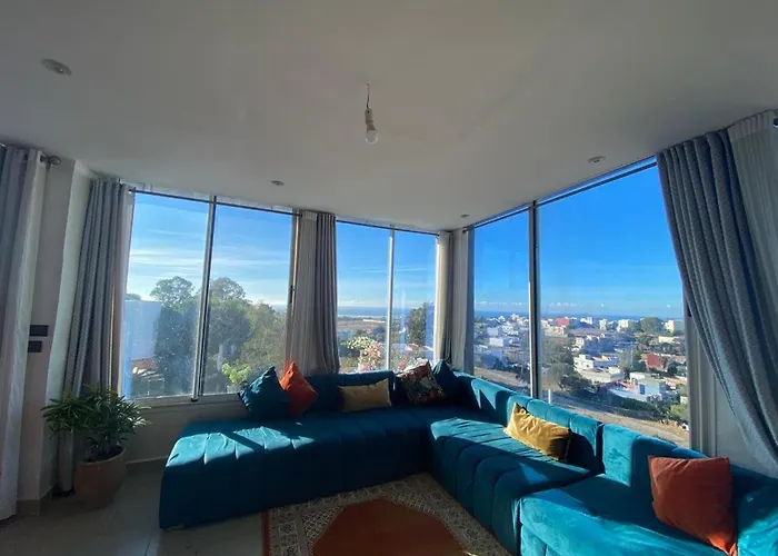 Appartement 1 Chambre Spacieuse Vue Panoramique Tanger
