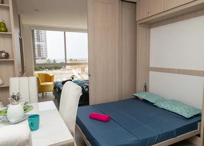 Apartamento A Mts De La Playa Elegante Y Acogedor Gaira