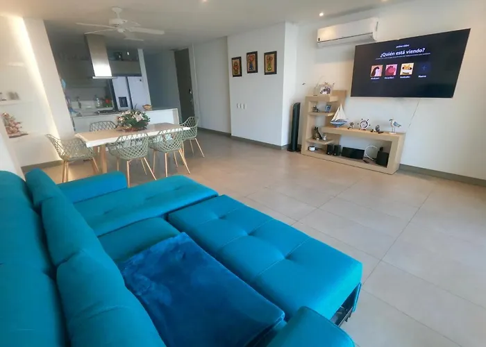 Exclusivo Apartamento Con Doble Vista Al Mar En Santa Marta #