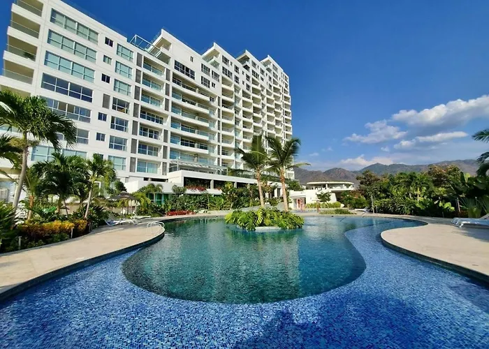 Exclusivo Apartamento Con Doble Vista Al Mar En Santa Marta #