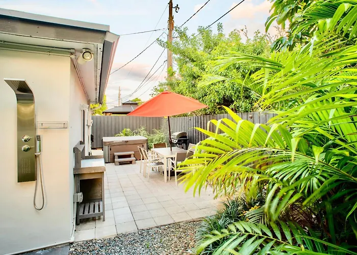 Walk To Wilton Drive - Spacious & Quiet Villa #2 Hot Tub! Fort Lauderdale