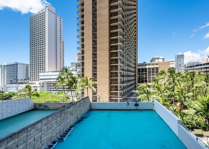 Ferienwohnung Deluxe Garden View Waikiki Banyan, Free Parking Honolulu