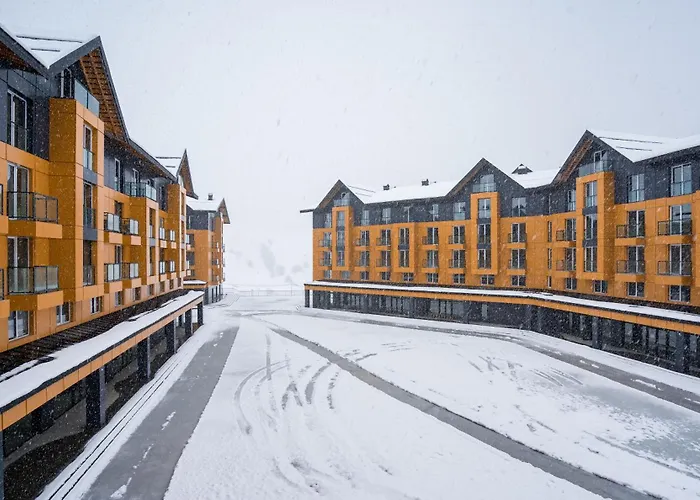 New Gudauri Sweet Apartment With Fireplace And View The Gondola Lift