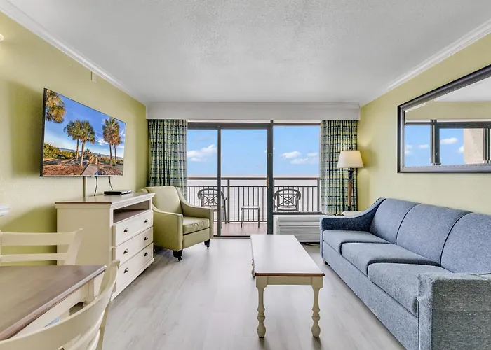 Ocean-Front Condo With Pools, Lazy River And Water Park Myrtle Beach