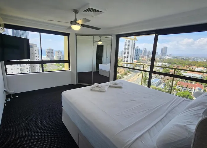 Penthouse In Surfers Hawaiian Holiday Apartments Gold Coast