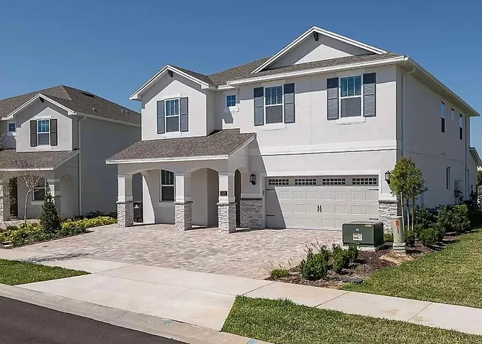 224 - Wonderful 8 Bedroom House W Pool Jacuzzi Orlando