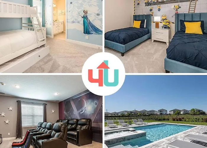 224 - Wonderful 8 Bedroom House W Pool Jacuzzi Orlando