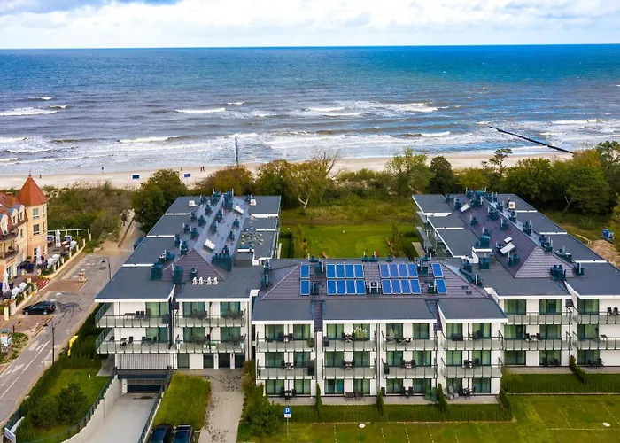 Rezydencja Niechorze 112 Z Ogrodkiem Przy Samej Plazy - 5D Apartments