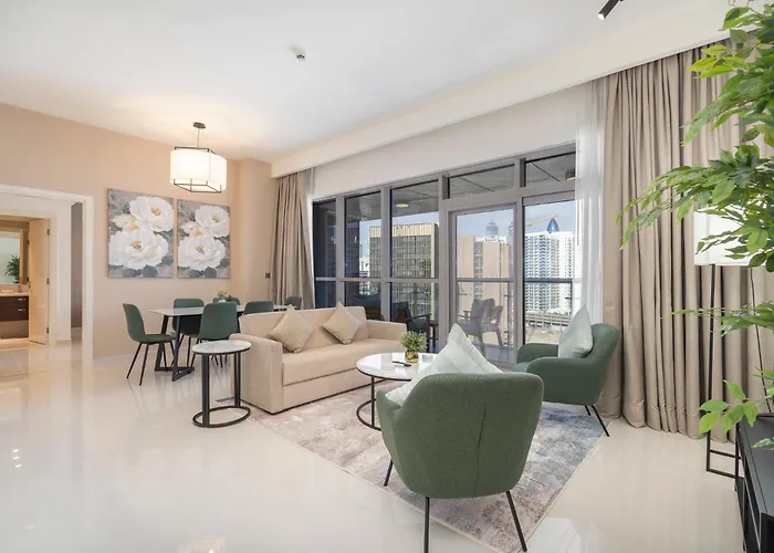 Stylish Stayz Beautiful Modern Apartment With Burj Khalifa Views Dubai