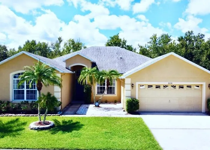 Privacy 4 Bed 3 Bath Pool Home With Spa Home Kissimmee