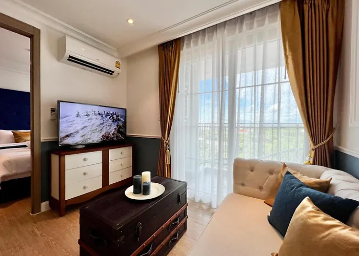 Seven Seas Cote D'Azur C812 - 1 Bedroom Cozy Apartments In A Premium Condo Near The Sea Na Chom Thian