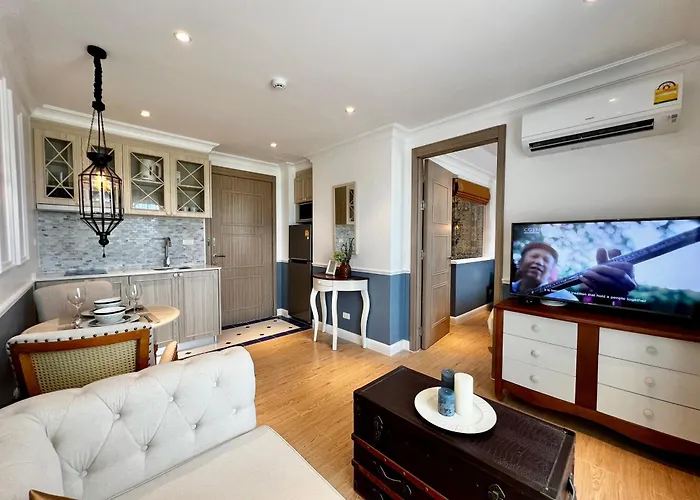 Seven Seas Cote D'Azur C812 - 1 Bedroom Cozy Apartments In A Premium Condo Near The Sea Na Chom Thian
