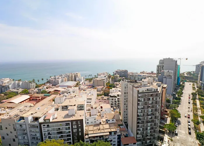 Beautiful Floor 9Th Apartment Pool Gym Barranco Lima