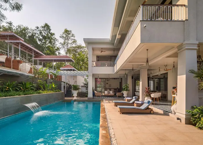 Melhor Stays Villas - Ul- C2 7Bhk Villa With Private Pool, Assagao