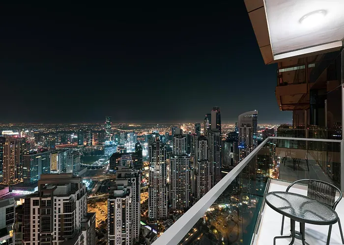 Ferienwohnung 2Br High Floor Infinity Pool W/ Burj Khalifa View Dubai