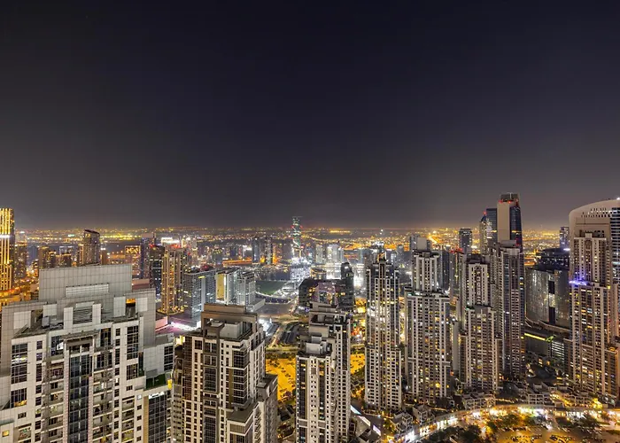 Ferienwohnung 2Br High Floor Infinity Pool W/ Burj Khalifa View Dubai