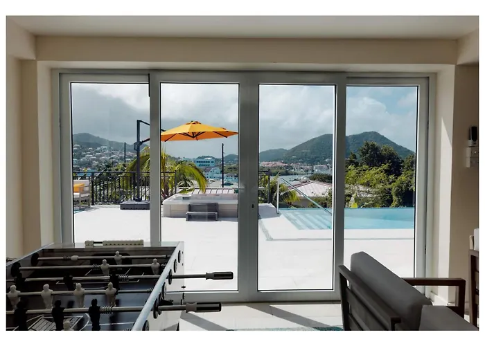 Oasis With Pool Hot Tub & Sauna Rodney Bay
