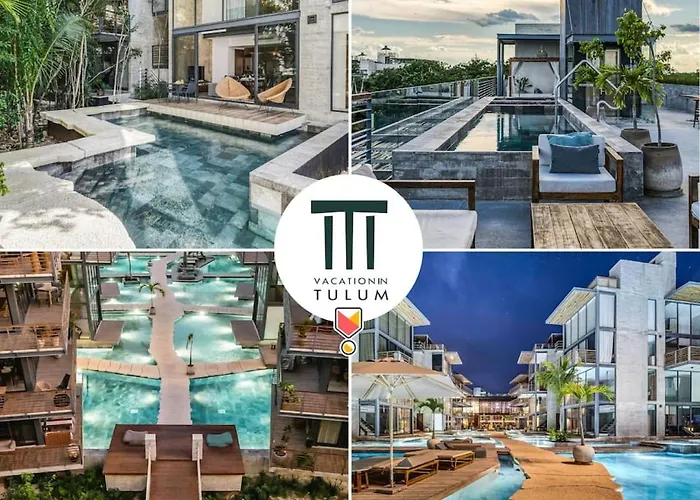 Hidden Swim up Loft w Cenote Rooftop Pool Gym Tulum