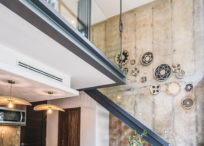 Hidden Swim up Loft w Cenote Rooftop Pool Gym Tulum